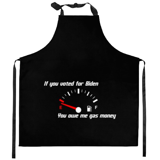 gas money Kitchen Aprons