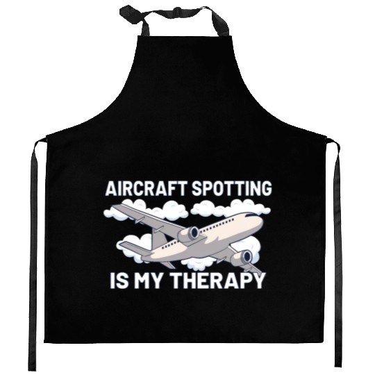 Aircraft Spotting Airplane Aircraft Spotter Kitchen Aprons
