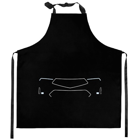 Japanese car Kitchen Aprons