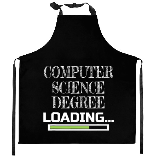 Computer Science Degree Loading CS School Major Kitchen Aprons