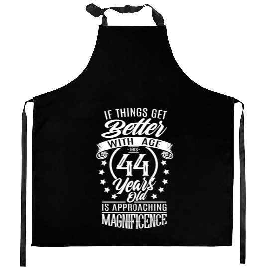 When things get better with age Kitchen Aprons