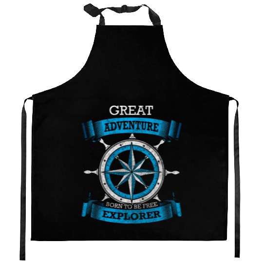 Travel Travel Freedom Lifestyle Kitchen Aprons