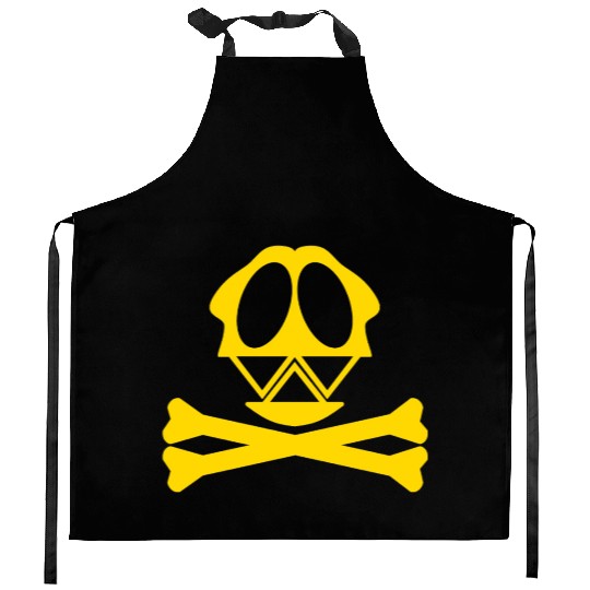 Silly Crossbones Kitchen Aprons