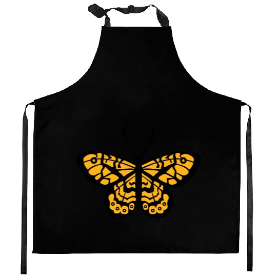 Butterfly insect Kitchen Aprons
