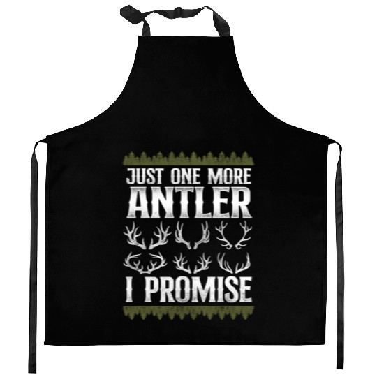 Buck Deer Hunting Hunter Vintage Kitchen Aprons