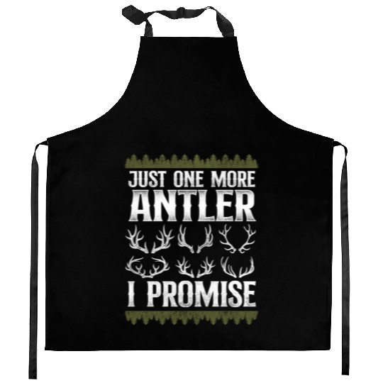 Buck Deer Hunting Hunter Vintage Kitchen Aprons
