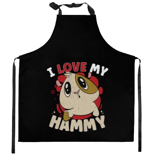 Hamster Fan Hamster Lover Hamsters Kitchen Aprons