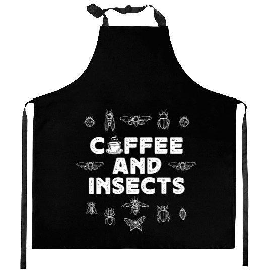 Entomology Insect Coffee Lover Bugs Moths Kitchen Aprons