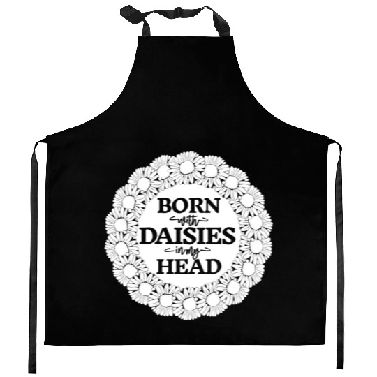 Daisy Garden Gardening Gardener Kitchen Aprons