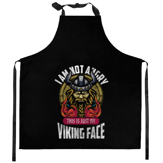 Vikings Mythology Valhalla People Kitchen Aprons
