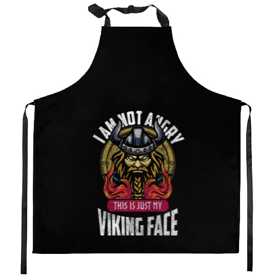 Vikings Mythology Valhalla People Kitchen Aprons