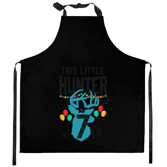 Buck Deer Hunting Hunter Kid Kitchen Aprons