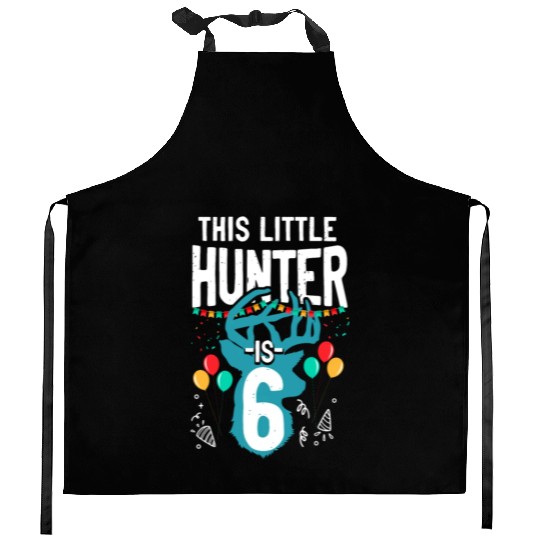 Buck Deer Hunting Hunter Kid Kitchen Aprons