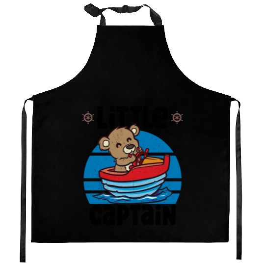 Sailing Sailboat Boating Kid Child Yacht Boat Kitchen Aprons