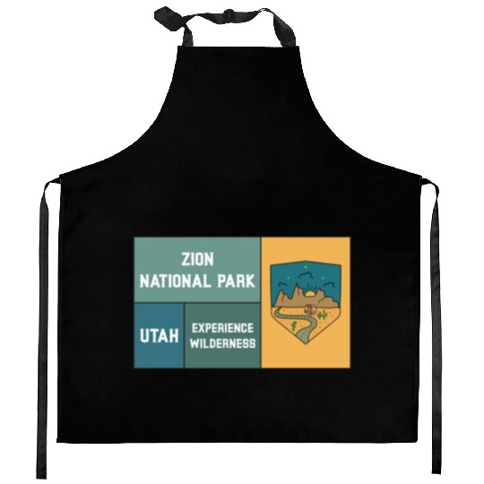 Zion National Park Kitchen Aprons