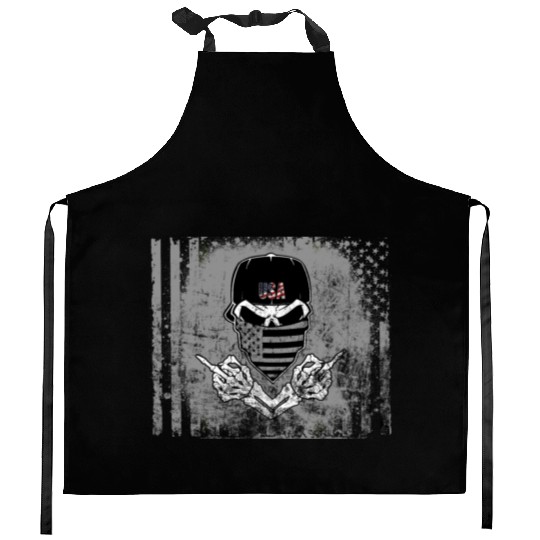Wear American Warrior Kitchen Aprons