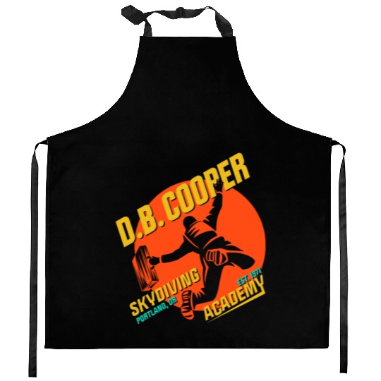 DB Cooper Skydiving Academy Kitchen Aprons