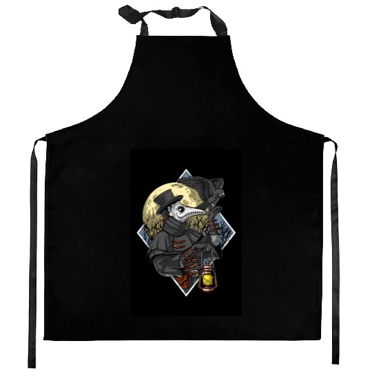 Plague Doctor Kitchen Aprons