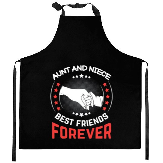 Aunt and Niece Best Friends Forever Kitchen Aprons