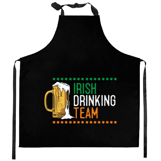 Irish drinking team Kitchen Aprons