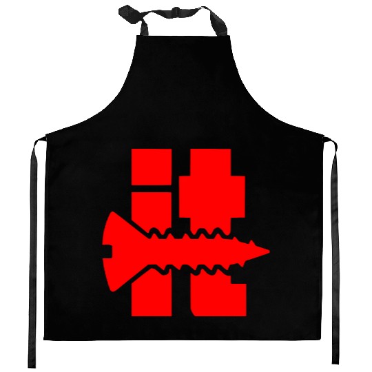 Screw IT ©WhiteTigerLLC.Com LIKE US ON FACEBOOK Kitchen Aprons
