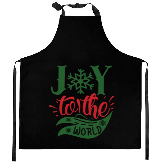 Joy to the world 01 Kitchen Aprons