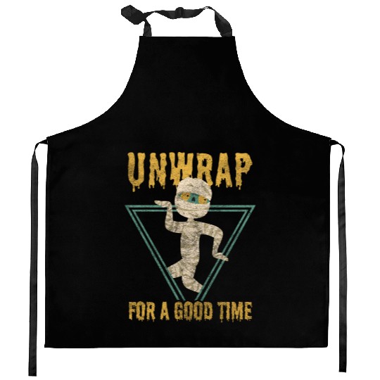 Mummy Fear Pyramid Anubis Kitchen Aprons