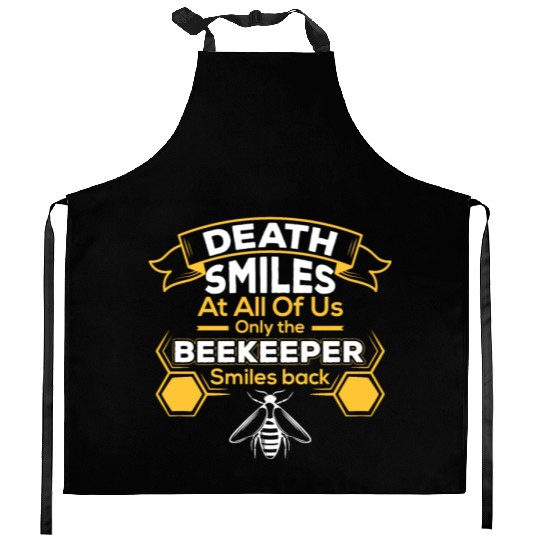 Smiles At Us Beekeeper Kitchen Aprons