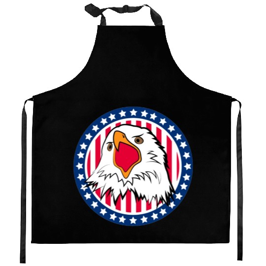 Red White and Blue For You Kitchen Aprons