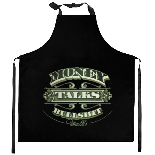 Money Talks Kitchen Aprons
