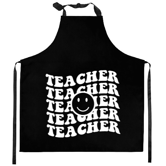 Teacher,Kindergarten Teacher Lovely Teacher Elemen Kitchen Aprons