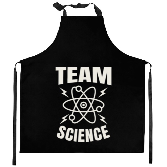 Team Science Scientist Physics Chemistry Science Kitchen Aprons