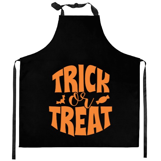 Trick Or Treat Candy Collector Halloween Holiday Kitchen Aprons