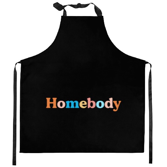 Retro Homebody Rather Be Inside Vintage Introvert Kitchen Aprons