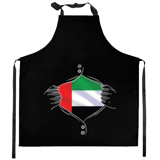 Emirates flag proud Kitchen Aprons