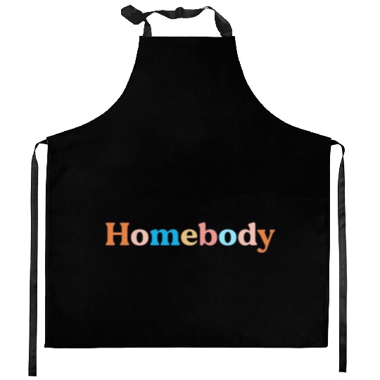 Retro Homebody Rather Be Inside Vintage Introvert Kitchen Aprons