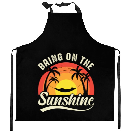 Bring On The Sunshine Kitchen Aprons