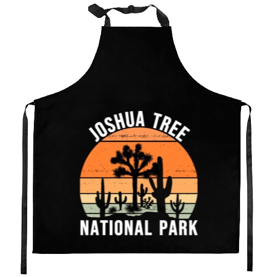 Vintage Joshua Tree National Park Kitchen Aprons