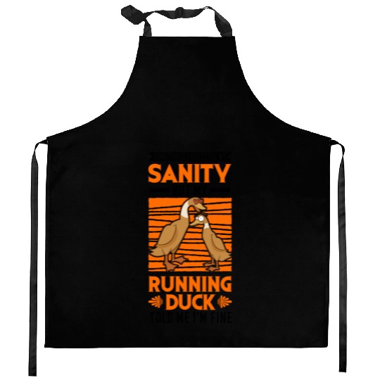 Running Duck Sanity Kitchen Aprons