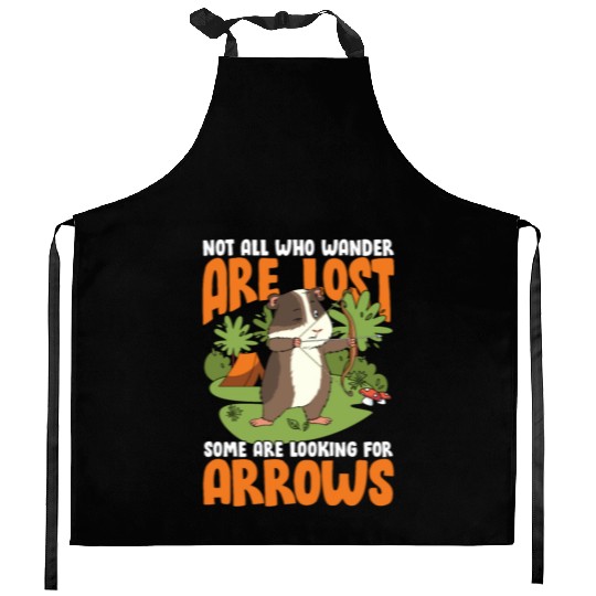 Not All Who Wander Are Lost Some Are Looking For Kitchen Aprons