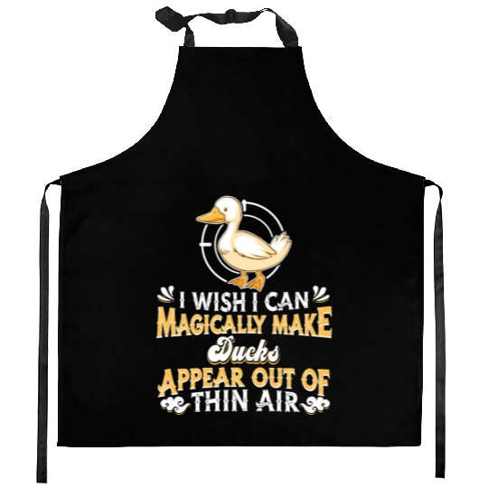 Duck Hunting Kitchen Aprons