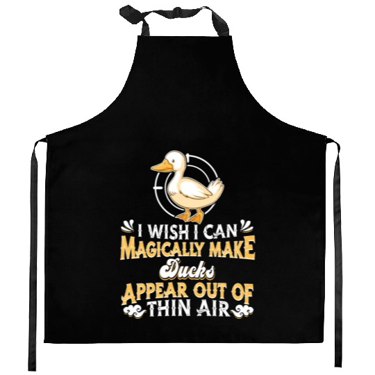 Duck Hunting Kitchen Aprons