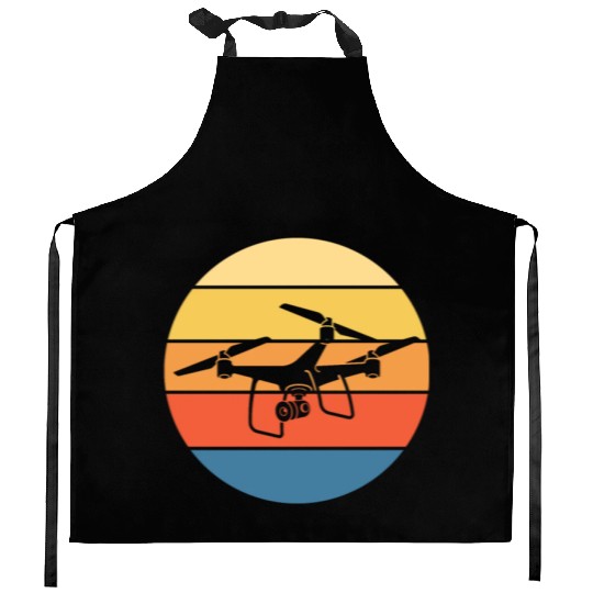 Drone Drone Pilot Drone Operator Quadrocopter Kitchen Aprons