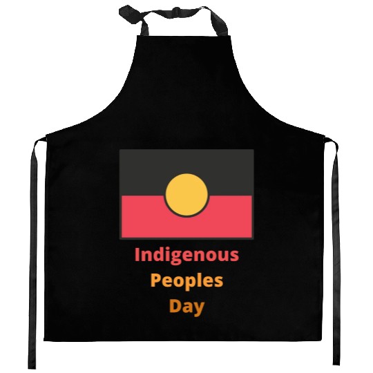 Native american indigenous day l Columbus Day Kitchen Aprons