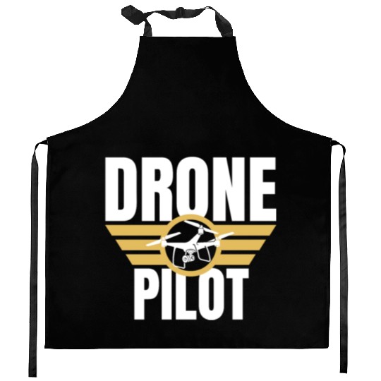 Drone Drone Pilot Drone Operator Quadrocopter Kitchen Aprons