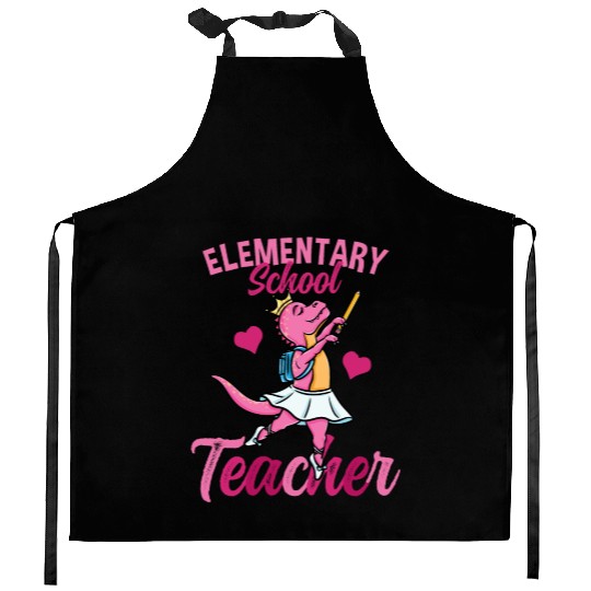 Elementary School Teacher Ballet Girls Kitchen Aprons