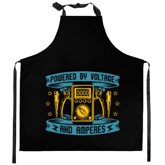 Electrician Electrical Engineer Lineman Kitchen Aprons
