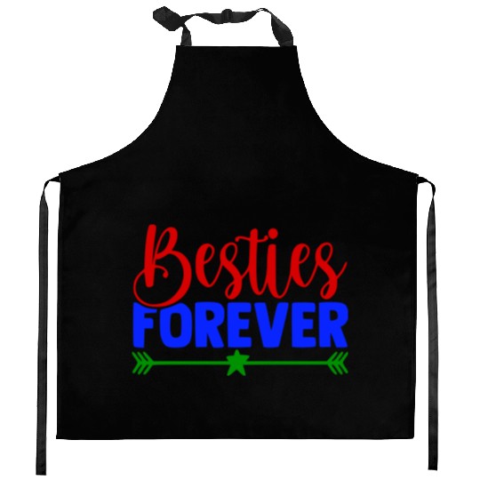 Besties Forever Kitchen Aprons