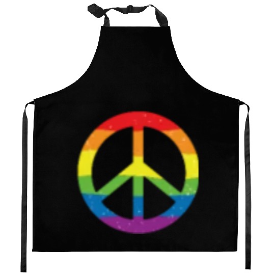 Lgbtq Gay Pride Month Rainbow Love Is Love Kitchen Aprons