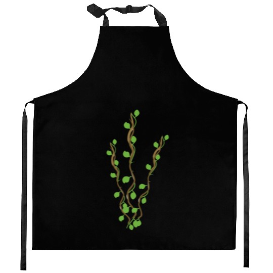 Plant icon nature branches leaves Kitchen Aprons